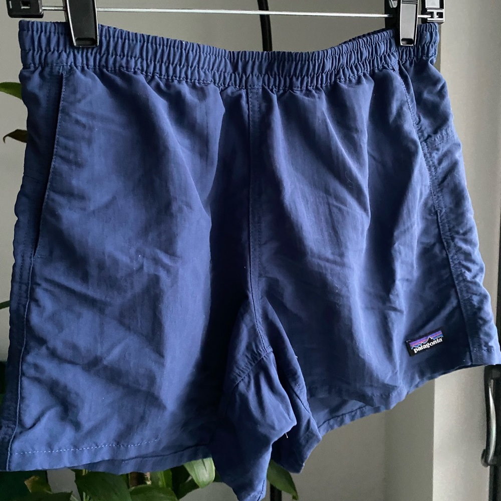 Patagonia Blue Baggies Shorts Women's Small